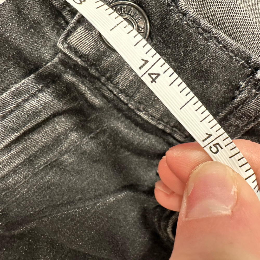 7 For All Mankind Bootcut Jeans With Rhinestones - Picture 7 of 8